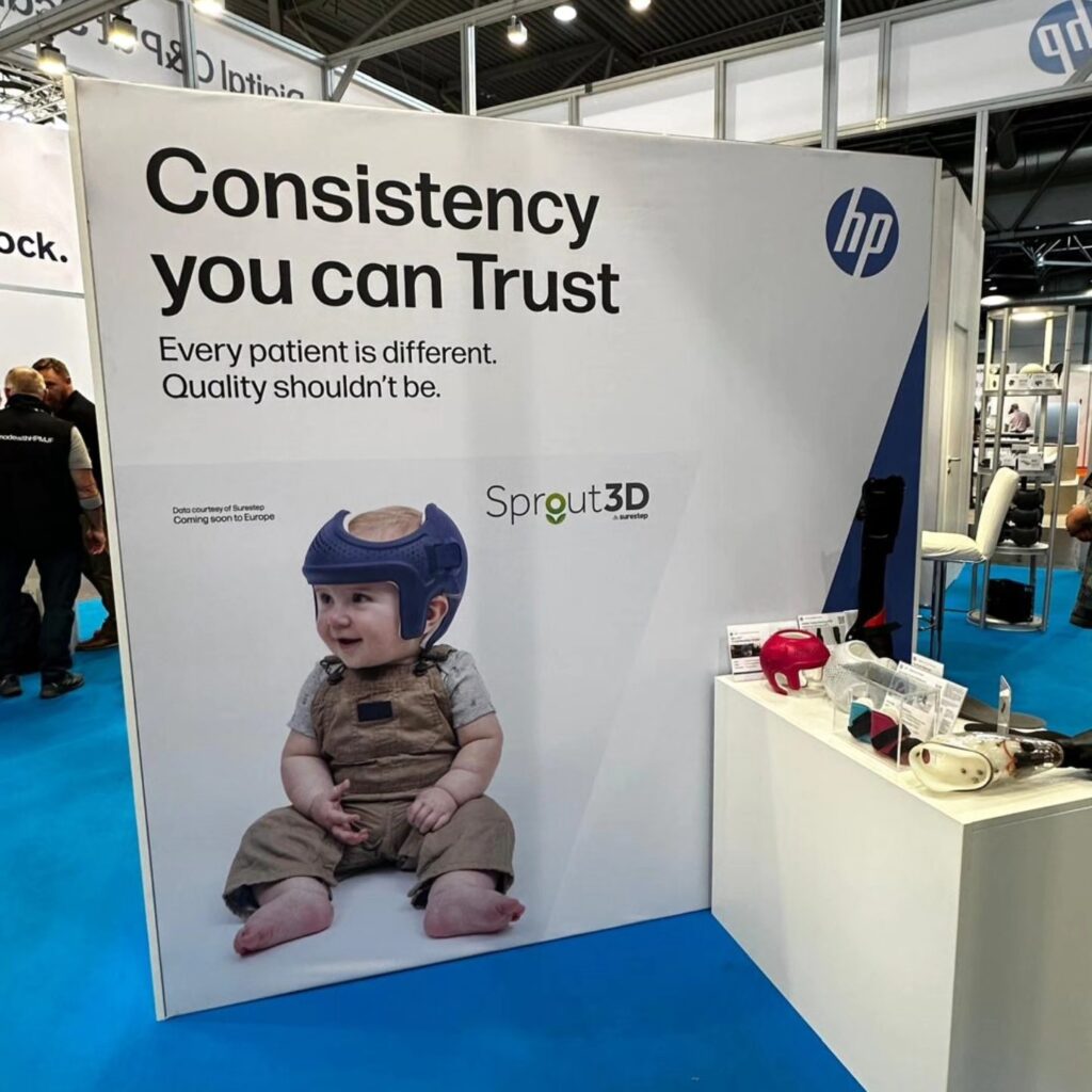 Nuove tecnologie di stampa 3D per l'ortoprotesica pediatrica presentate alla fiera di Lipsia